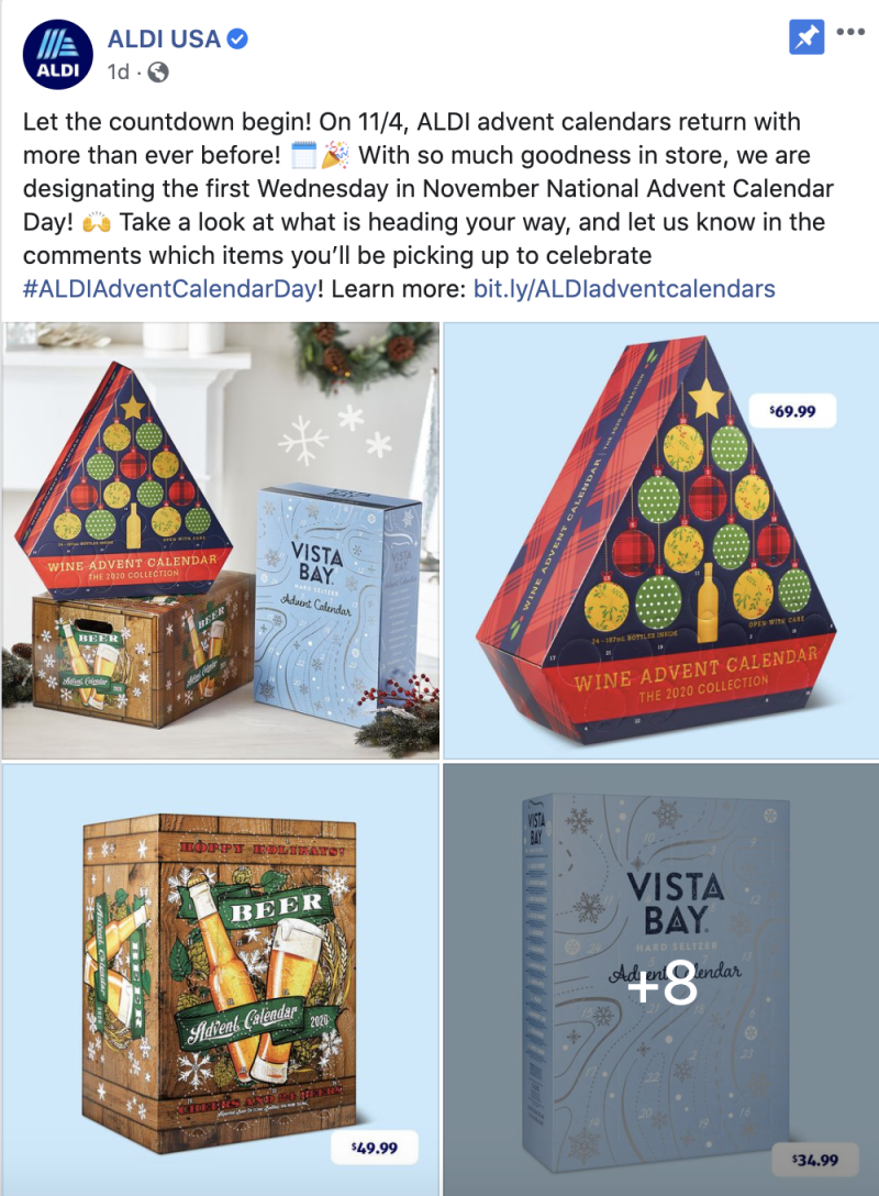 Aldi Previews Popular Advent Calendars | Store Brands